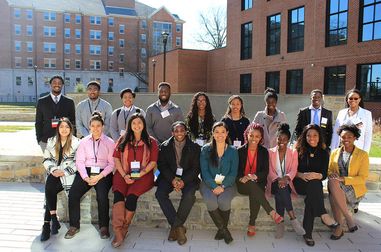 Student presenters at the KY-WV LSAMP research symposium in March 2018. Photo courtesy of KY-WV LSAMP. Photo by D'Avon Adkins | D.I.G. Photography.